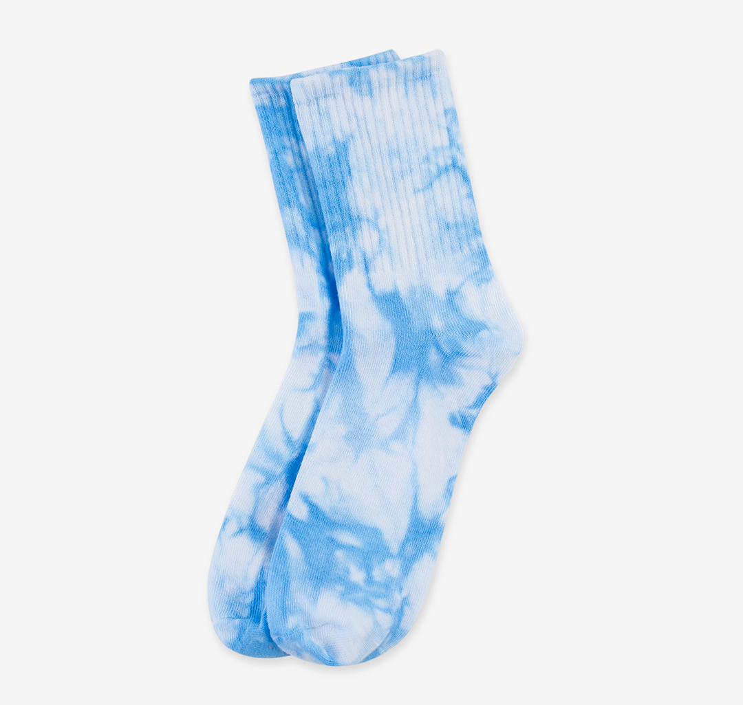 Носки (1 пара) Мармалато, цвет Белый-голубой-мультиколор #1