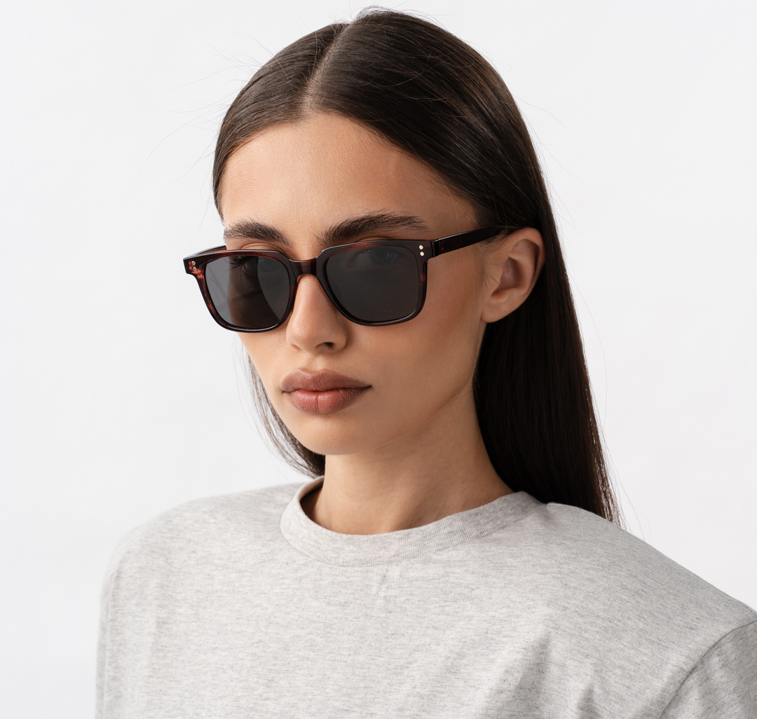 Очки с чехлом Мармалато, цвет коричневый-черный-золото #2