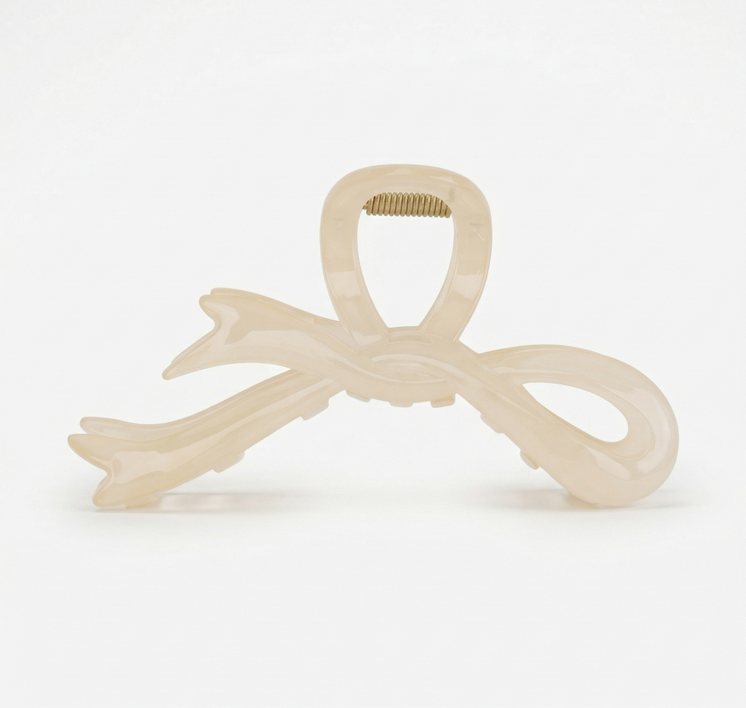 Заколка-краб Мармалато, цвет молочный #3