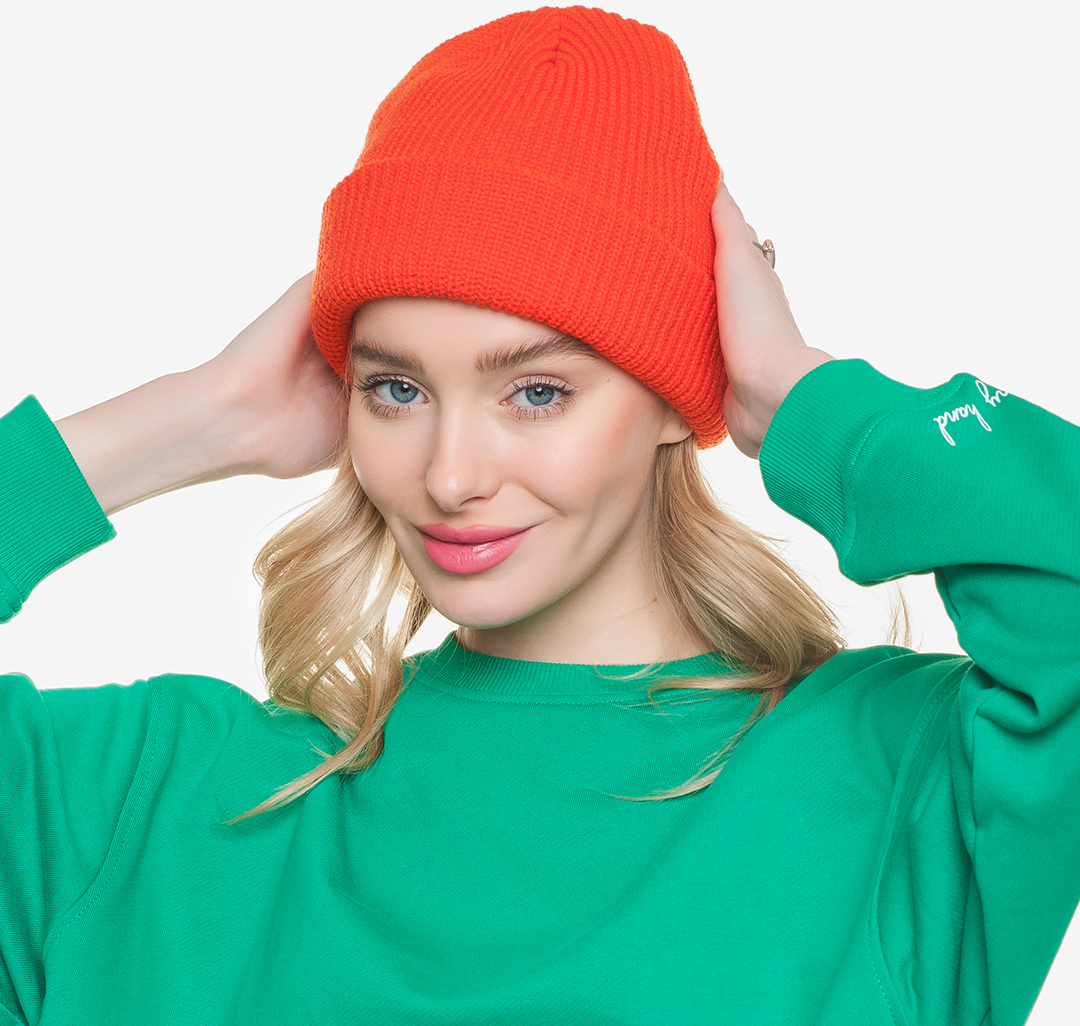 Оранжевая шапка Мармалато, цвет Оранжевый #1