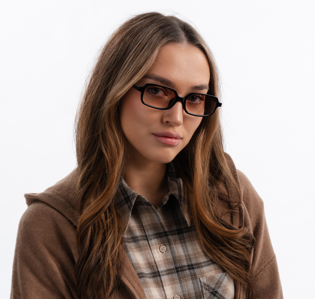 Очки с чехлом Мармалато, цвет черный-коричневый #2