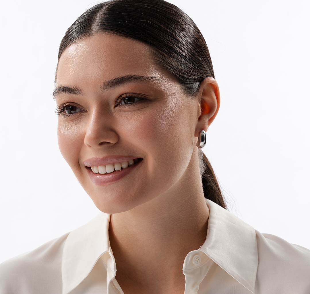 Серьги Мармалато, цвет серебро #3