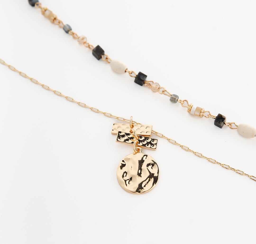 Колье Мармалато, цвет золото-мультиколор #5