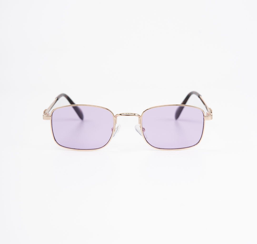 Очки с чехлом Мармалато, цвет фиолетовый-золото #3