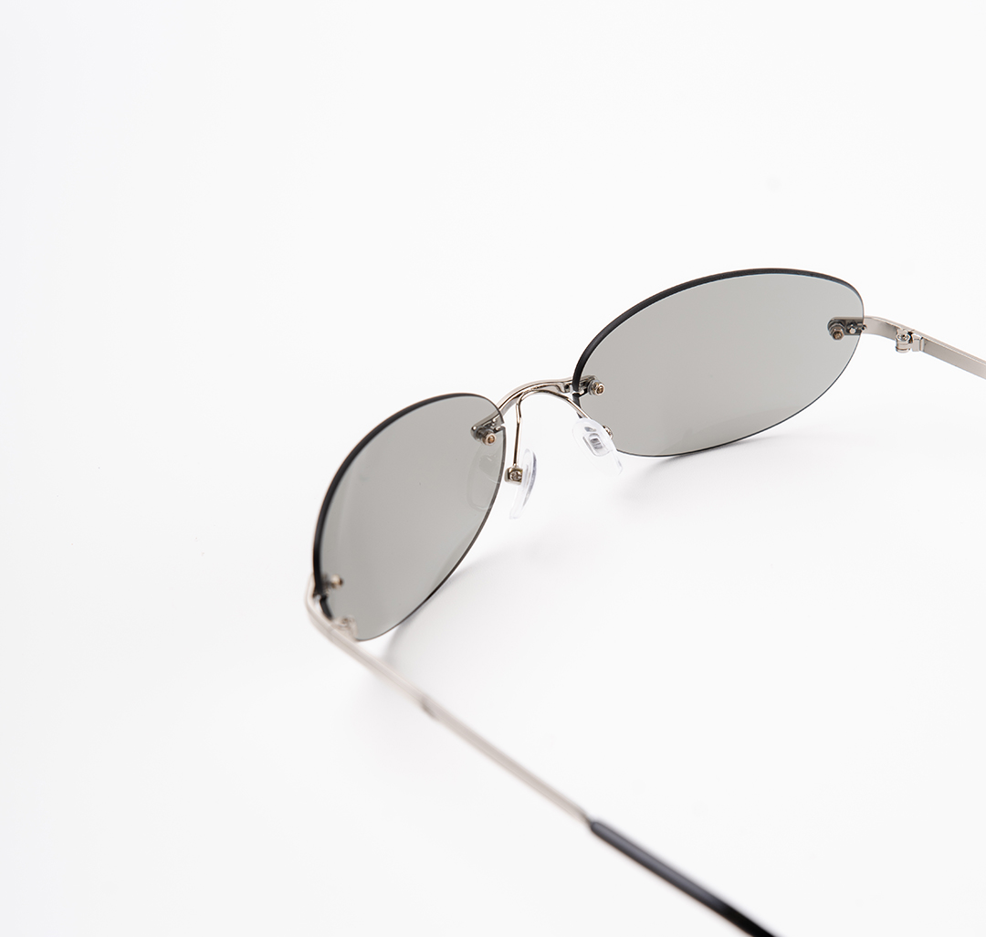 Очки с чехлом Мармалато, цвет Прозрачный-серебро #5