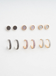 Набор серег (6 пар)