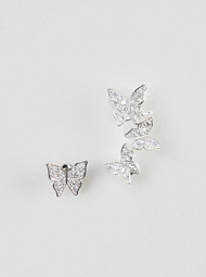 Набор (серьги 1 шт,кафф 1 шт)