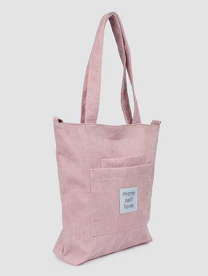 Текстильная женская сумка-шоппер