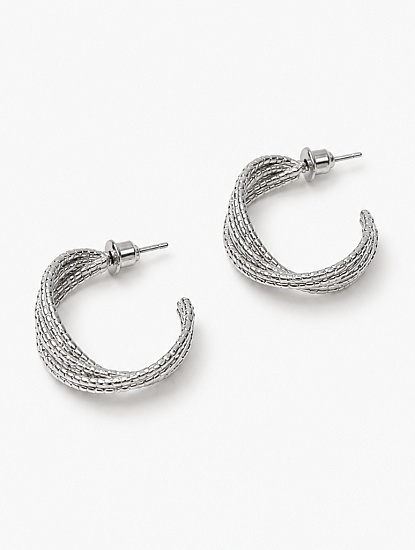 Серьги 868-3256 153853 цвет серебро — фото №6