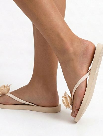 Сланцы 1193-003 152098 цвет молочный — фото №6