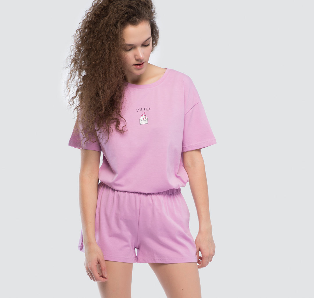 Женские шорты свободного кроя Мармалато, цвет Лиловый #1
