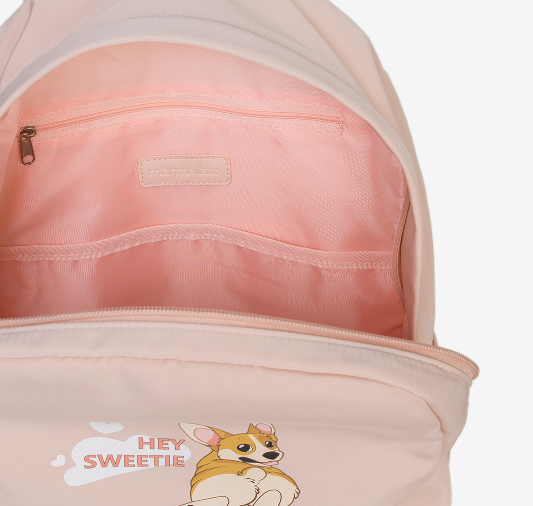 Текстильный женский рюкзак Мармалато, цвет Розовый-мультиколор #5